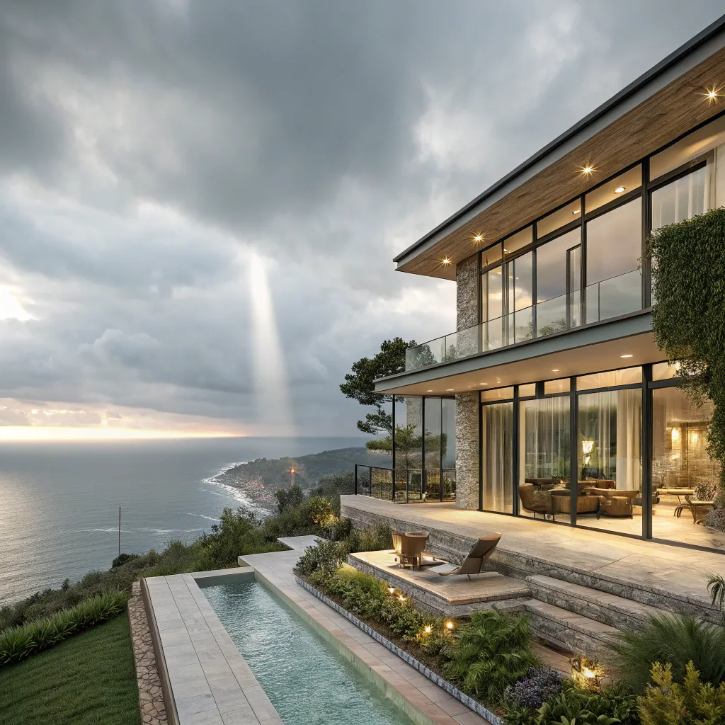 Luxury Villa with sea view